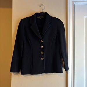 St. John Black Set with Gold Buttons